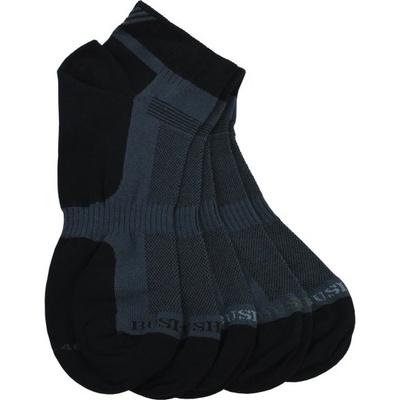 Bushman ponožky Short Set čierna