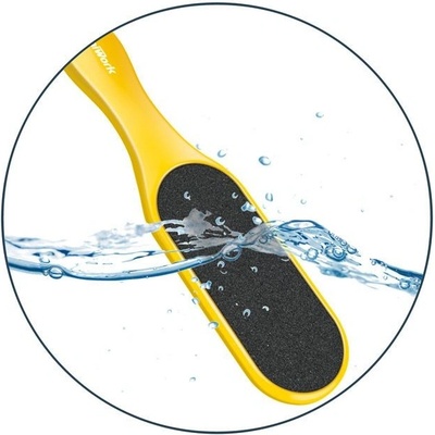 Sanomed Tecniwork Velvet Skin oboustranny pilník na paty žlutá