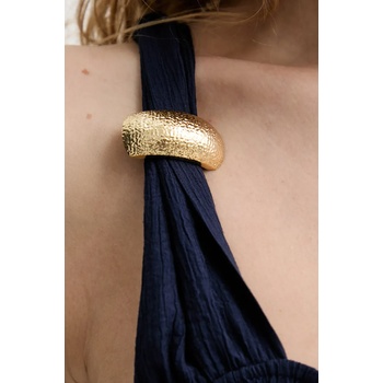 Sessùn Рокля Sessun в тъмносиньо дълга със стандартна кройка 25205036 (25205036)