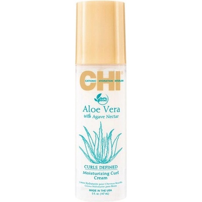 CHI Aloe Vera Moisturizing Curl Cream Хидратиращ крем за къдрици - 147 мл (CHIAVMC5)