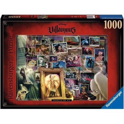 RAVENSBURGER Disney Villainous: Cruella de Vil 1000 dílků