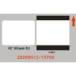 Niimbot A2G88318801, 40x30mm, 230 бр. , прозрачни самозалепващи се етикети (A2G88318801)