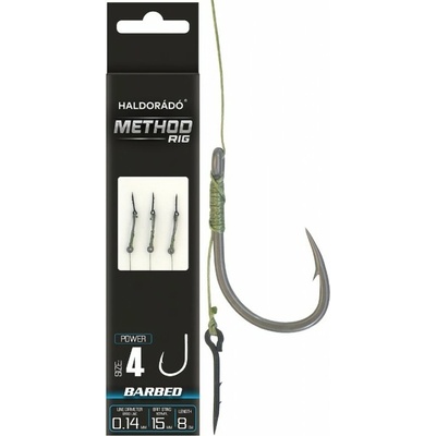 Haldorádó Method Rig 08 Braid 15 mm / Power 4 Barbed