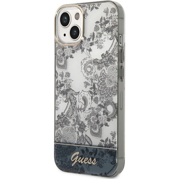GUESS Калъф GUESS, Toile De Jouy за iPhone 14 Plus, GUHCP14MHGPLHG, Сив (GUHCP14MHGPLHG)