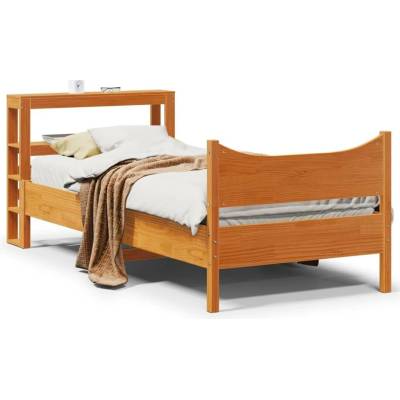 zahrada-XL 3306329 Rám postele s čelem voskově hnědý masivní borovice