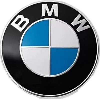 Logo, emblem, znak přední kapota, zadní páté dveře BMW 82mm, modrý 51148132375 – Zboží Mobilmania