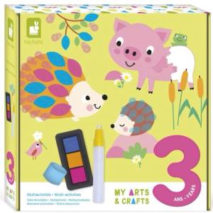 Janod My arts&crafts XXL комплект с дейности от 3 години (J07746)