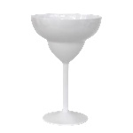 RK-PREMIUM WHITE-Чаша MARGARITA поликарбонат 350ml. Ø11.8xh17.5cm БЯЛА (PM. M30) - 1бр (0151652)