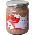 Leopold Adult Cat в буркан - Натурална храна за котки със заешко месо 460 г