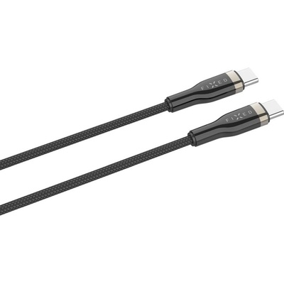 Fixed FIXDB-CC2-BK USB-C/USB-C a podporou PD, 2m