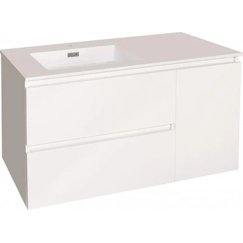 Inter Ceramic Конзолен PVC шкаф ICP 10545, Inter Ceramic, с умивалник, 105.5x45x60см (10545)