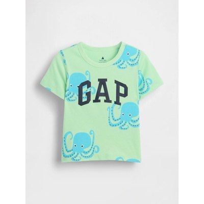 GAP Baby tričko s logem Zelená – Zboží Dáma