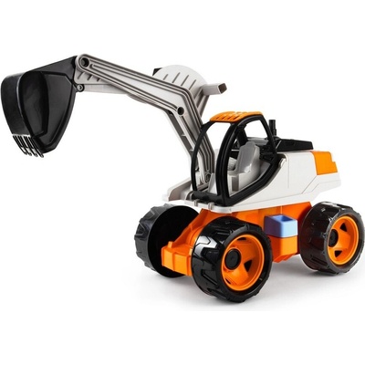 Lena GIGA TRUCKS bager oranžovo-béžový