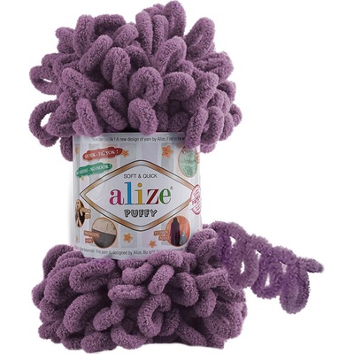 Alize Puffy 437 - fialová