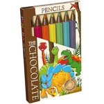 The Chocolate Шоколадови моливи Динозаври Chocolate Pencils 100 г