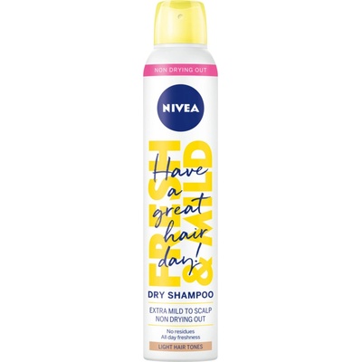 Nivea Fresh Revive šampón na suché vlasy pre blondínky 200 ml