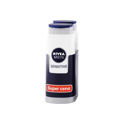 Nivea Men Sensitive sprchový gél duopack 500 ml