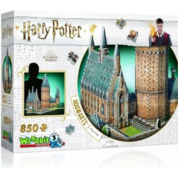 Wrebbit 3D puzzle Harry Potter Bradavice Velká síň 850 ks
