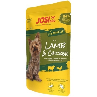 Josidog adult mini with Lamb &Chicken in Sauce 100 g