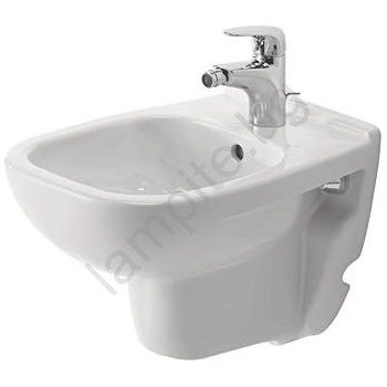 Duravit 22371500002 - стенен биде D-CODE, керамика, гланцово бяло (DA0103)