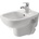 Duravit 22371500002 - стенен биде D-CODE, керамика, гланцово бяло (DA0103)