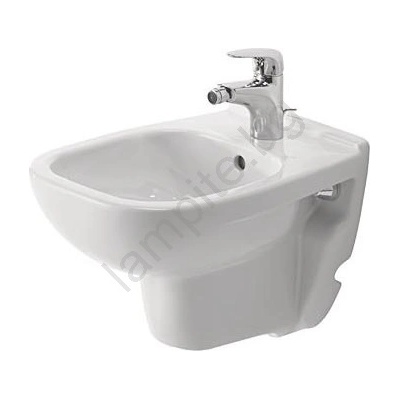 Duravit 22371500002 - стенен биде D-CODE, керамика, гланцово бяло (DA0103)