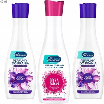 Dr. Beckmann Parfum do prania a gule do sušičky Mix vôní 3x250ml