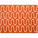 noo. ma Оранжево одеяло 150x200 cm Swirl - noo. ma (ACC2913)