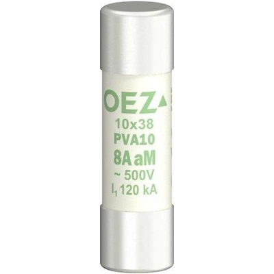 PVA10 8A aM Pojistková vložka