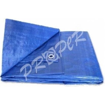 Geko G01968 nepromokavá krycia plachta s okami 10x12m modrá