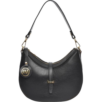Roberta M dámska kožená kabelka RM1956 Nero