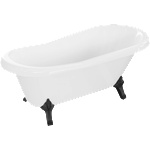 Mexen Retro 150x73 cm white/black (53251507300-70)