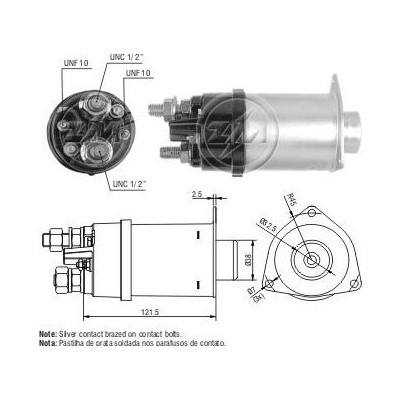 Spínač startéru RC - Delco 1115604