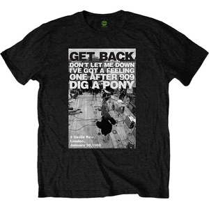 The Beatles Rooftop Shot Black S Риза (BEATTEE429MB01)