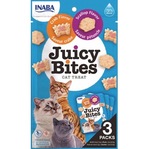 Inaba Foods Ciao Juicy Bites - Миди и раци 3x11, 3 г