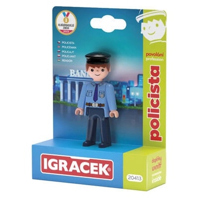 Efko IGRÁČEK Policajt figúrka s príslušenstvom