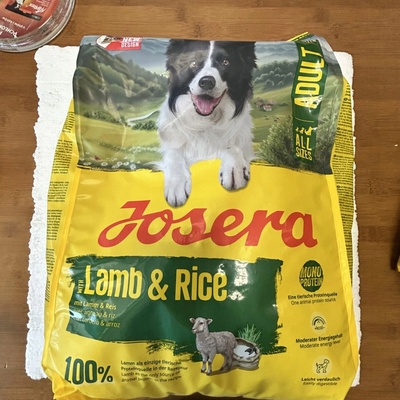Josera Dog All Sizes Adult with Lamb & Rice 3 kg