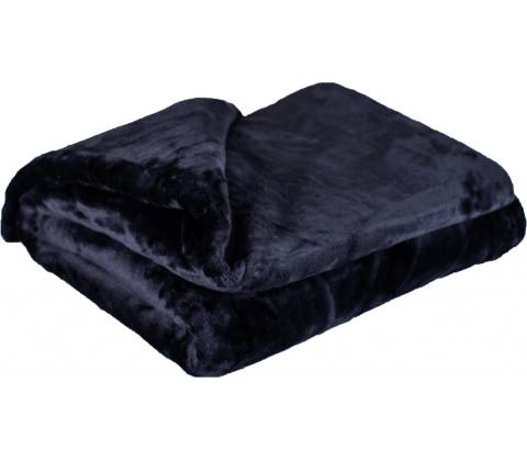 TiaHome Deka čierna 150x200