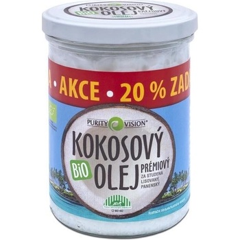 Purity Vision Kokosový olej panenský BIO 300 ml