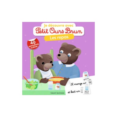 Je découvre les repas avec Petit Ours Brun | Marie Aubinais