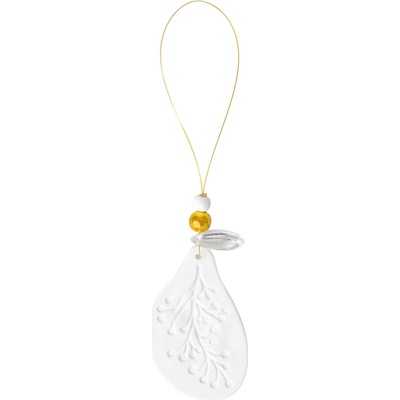 räder Porcelánová ozdoba Winter Branch bílá barva porcelán