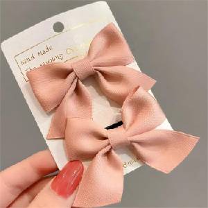 HARAHU Щипки за коса Панделка - Бежова kp38398