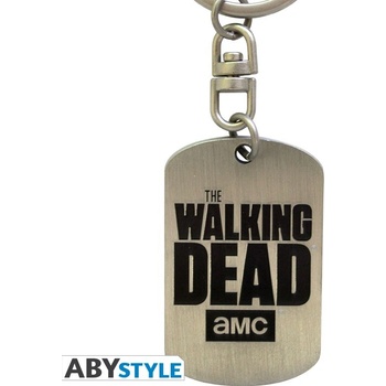 Přívěsek na klíče The Walking Dead Dog tag logo