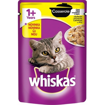 Whiskas Adult Casserole kuře jelly 85 g