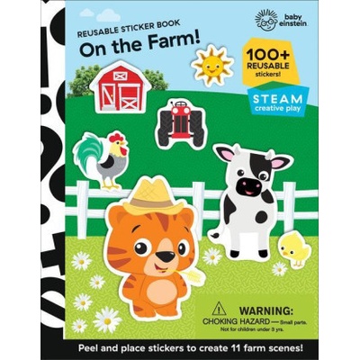 Baby Einstein: On the Farm! Reusable Sticker Book: Reusable Sticker Book