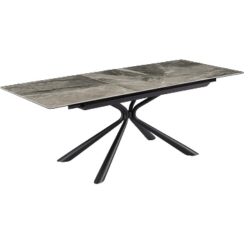 Carmen Разтегателна трапезна маса kety - сива (3531036)