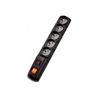HSK Data Power strip Acar F5 anti-surge 5 sockets 1.5m black straight plug (W0104)