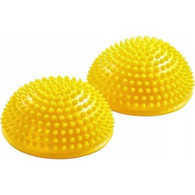 4FIZJO Balančná polguľa 16 cm set 2 ks - Žltá