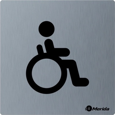 Merida Piktogram Merida Stella - WC invalidé, matný nerez