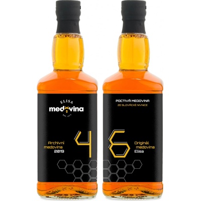 Medovina Elisa dárek k 46. výročí 11% 2 x 0,5 l